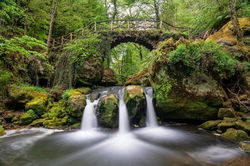 Schiessentümpel im Müllerthal Luxemburg