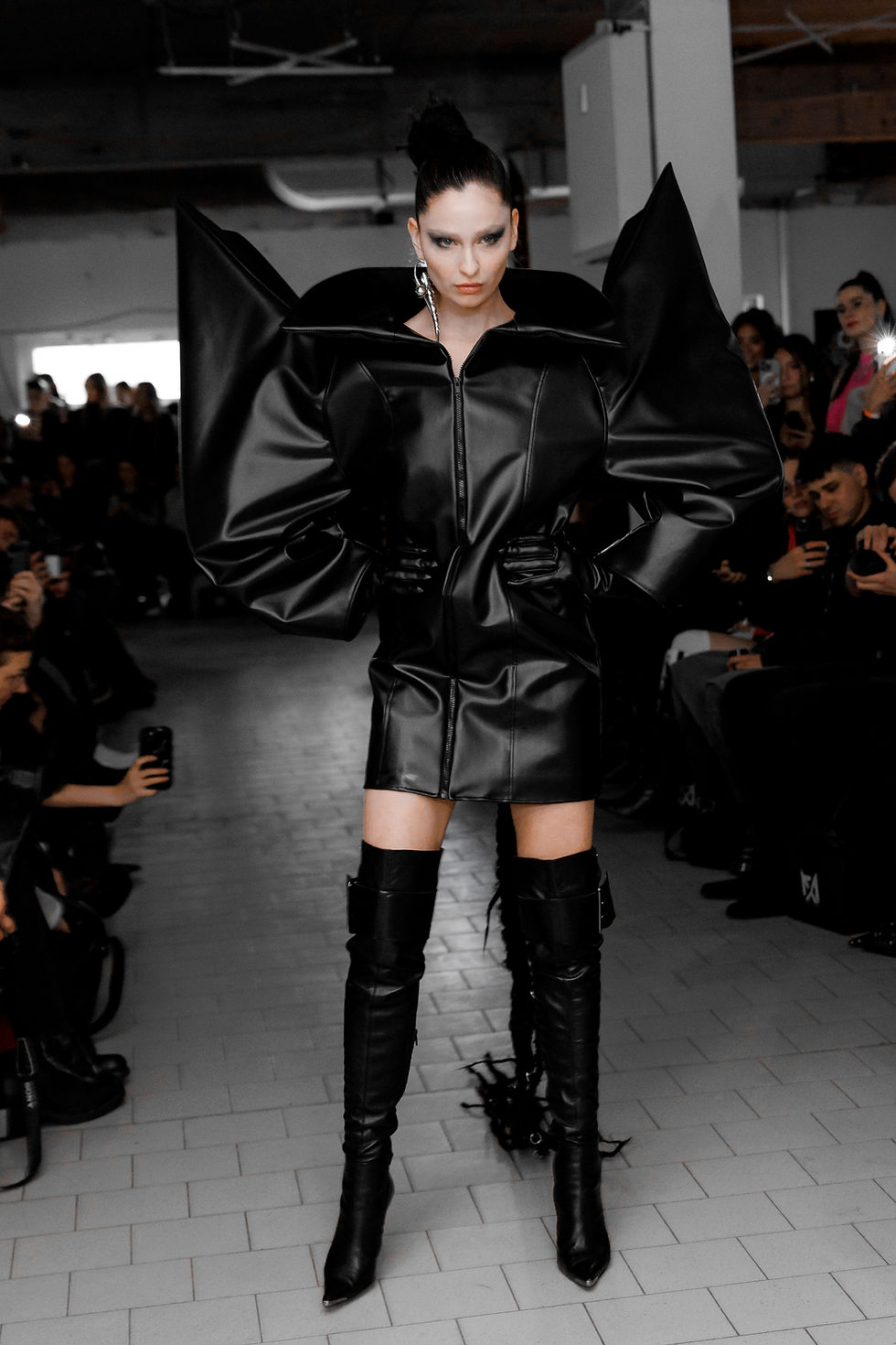 Thumbnail: BLACK SPIKE COAT