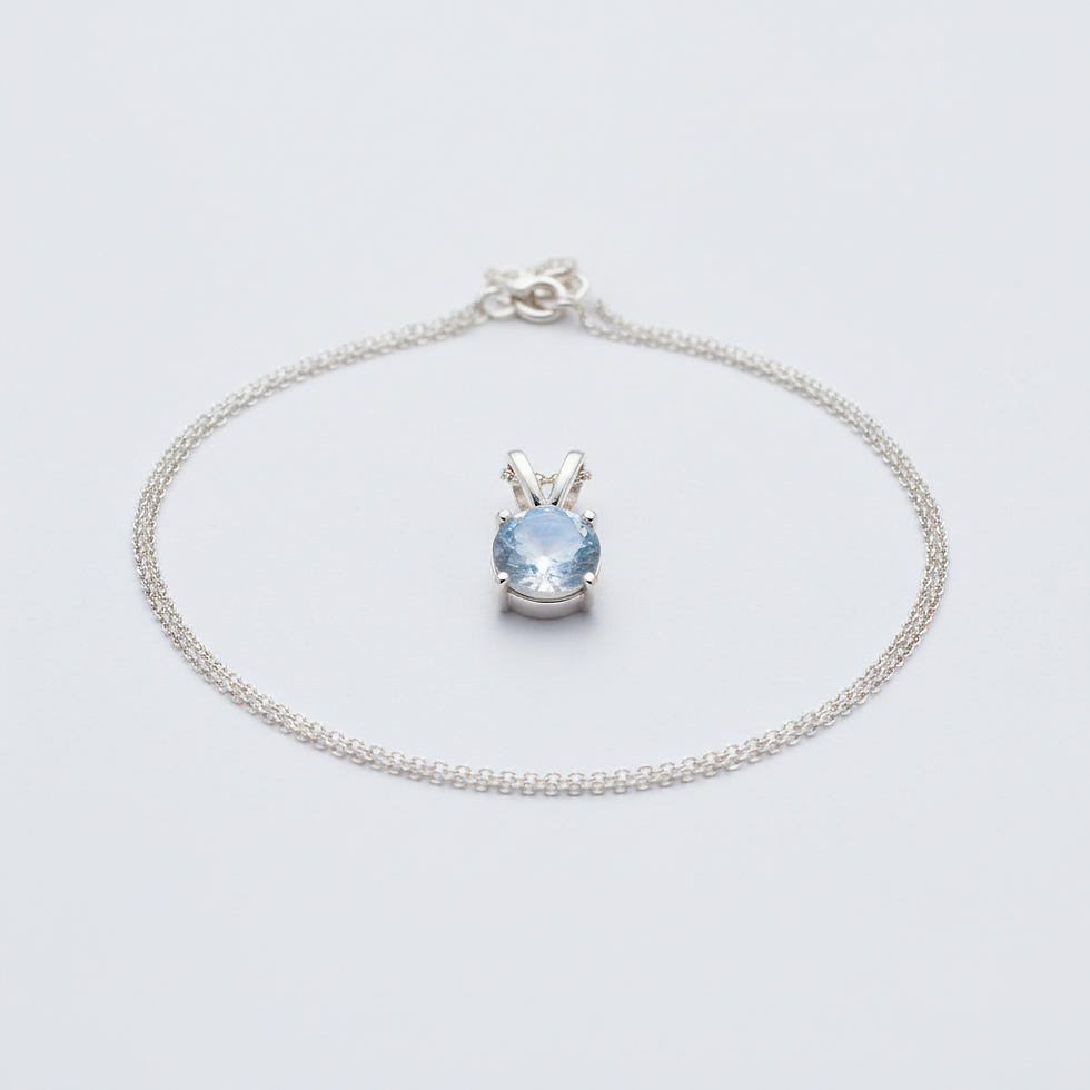 Moonstone Pendant Necklace