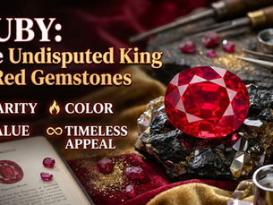 Ruby: The Undisputed King of Red Gemstones — Rarity, Color, Value & Timeless Appeal