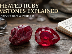 Unheated Ruby Gemstones Explained: Why They Are Rare & Valuable