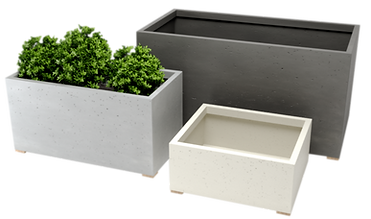 Betonov květináče Long