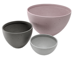 betonové květináče Shell