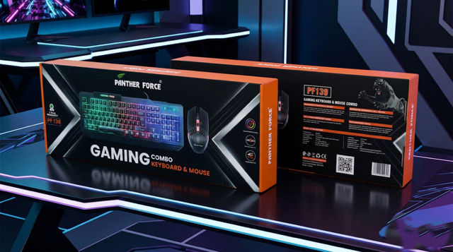Panther Force Gaming Combo Keyboard & Mouse