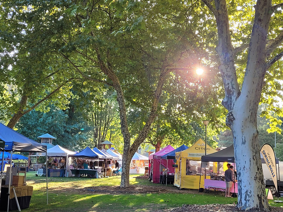 The Bright Make It Bake It Grow It Market is the perfect way to sample the best of Bright in one place.