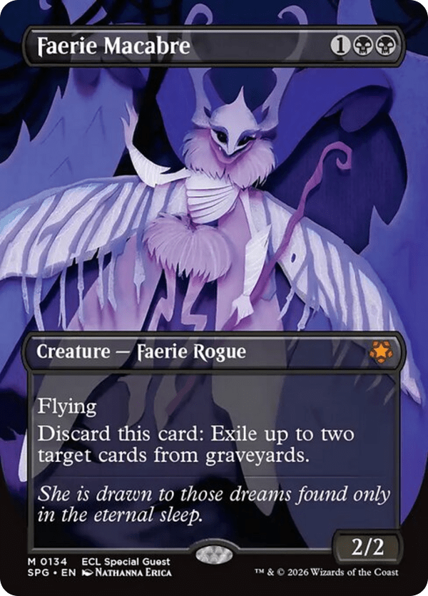 Faerie Macabre - SPG - 134 - Special Guests - NM - MTG