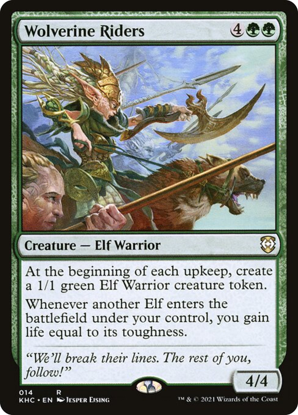 Wolverine Riders - KHC - 14 - NM - MTG