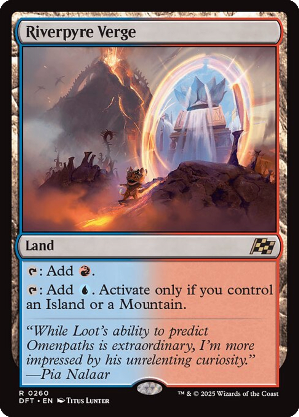 Riverpyre Verge - DFT - 260 - NM - MTG