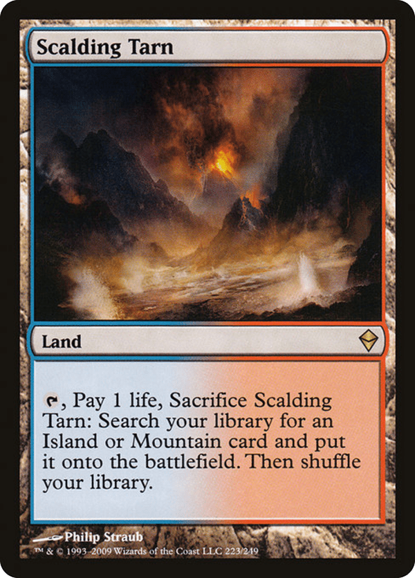 Scalding Tarn - ZEN - 223 - EX - MTG