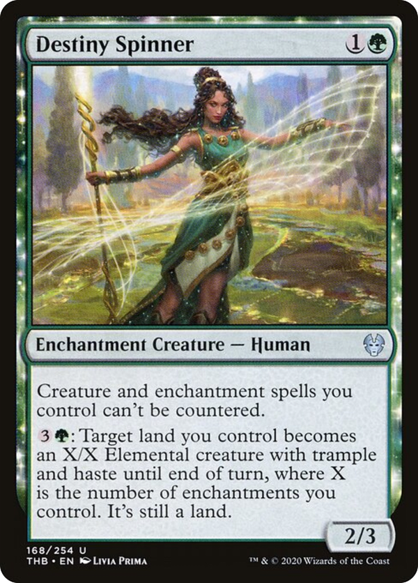 Destiny Spinner - THB - 168 - NM - MTG