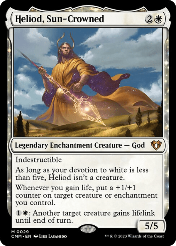 Heliod, Sun-Crowned - CMM - 29 - NM - MTG