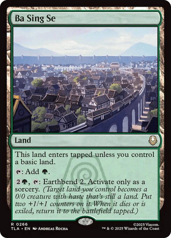 Ba Sing Se - TLA - 266 - Foil - NM - MTG