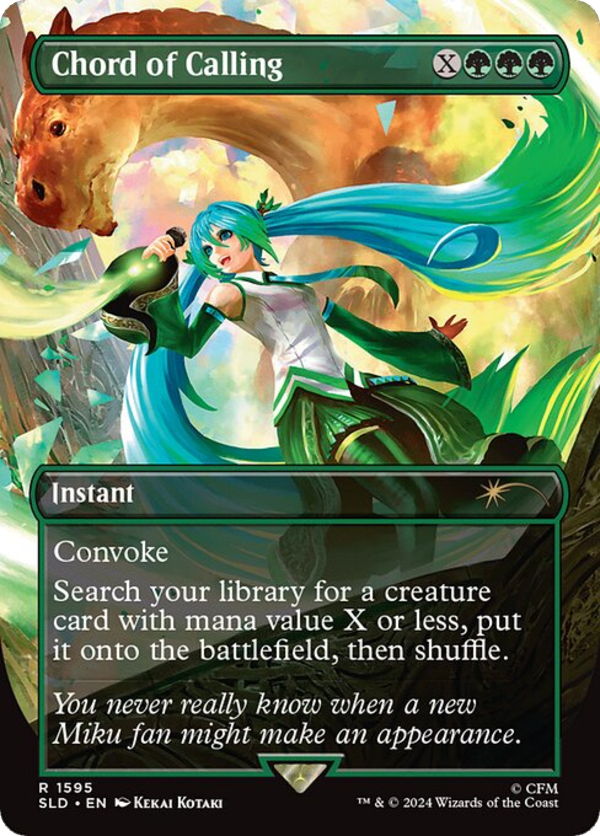 Chord of Calling - SLD - 1595 - Secret Lair - NM - MTG