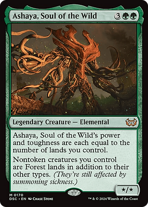 Ashaya Ashaya, Soul of the Wild - DSC - 170 - NM - MTG | Geniecards
