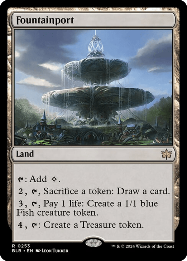 Fountainport - BLB - 253 - Foil - NM - MTG