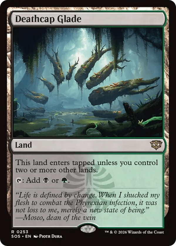 Deathcap Glade - SOS - 253 - Foil - NM - MTG