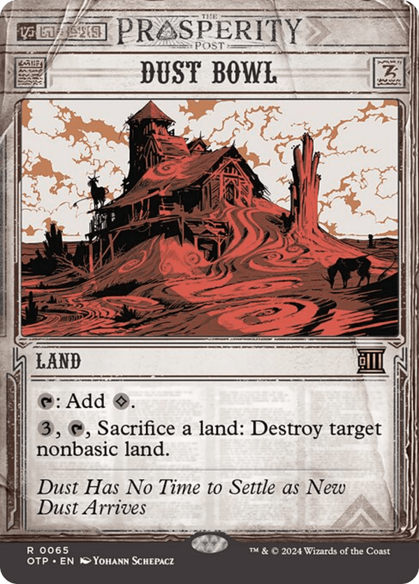 Dust Bowl - OTP - 65 - NM - MTG