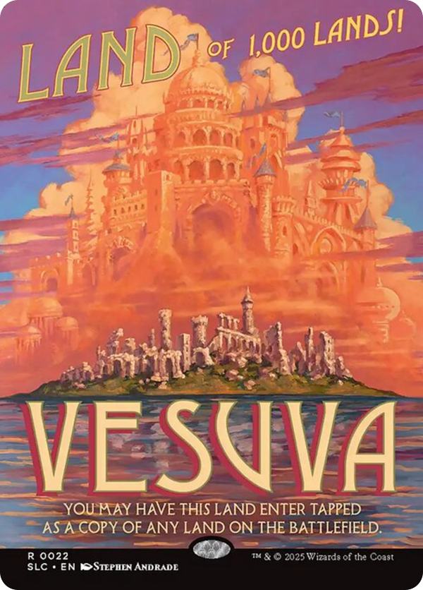Vesuva - SLC - 22 - Secret Lair - Foil - NM - MTG