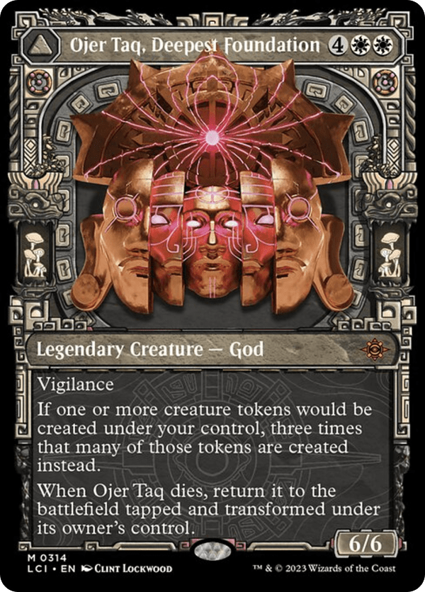 Ojer Taq, Deepest Foundation - LCI - 314 - Showcase - NM - MTG