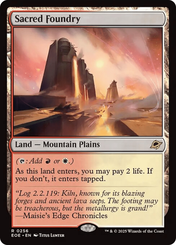 Sacred Foundry - EOE - 256 - NM - MTG