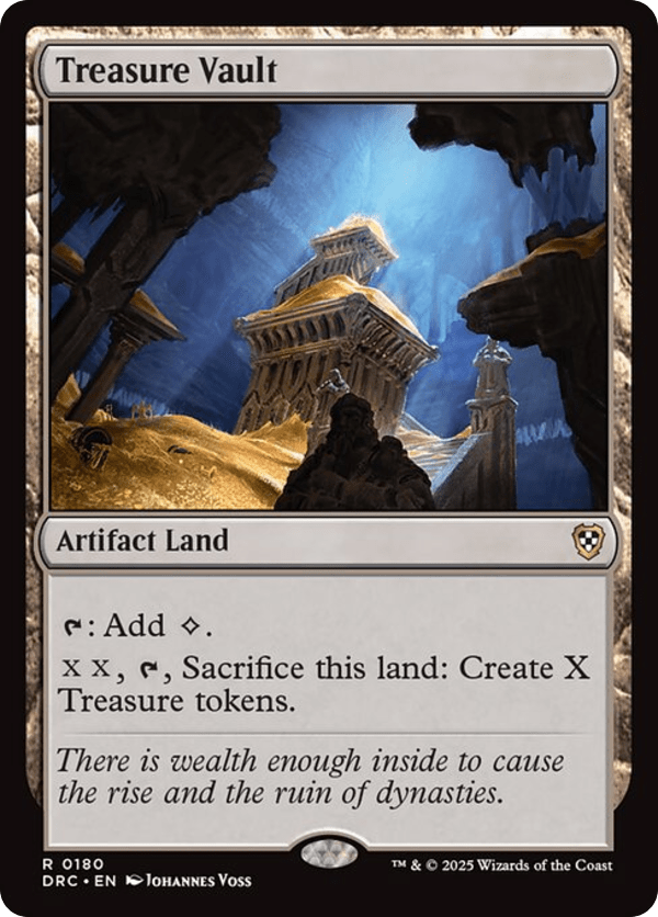 Treasure Vault - DRC - 180 - NM - MTG