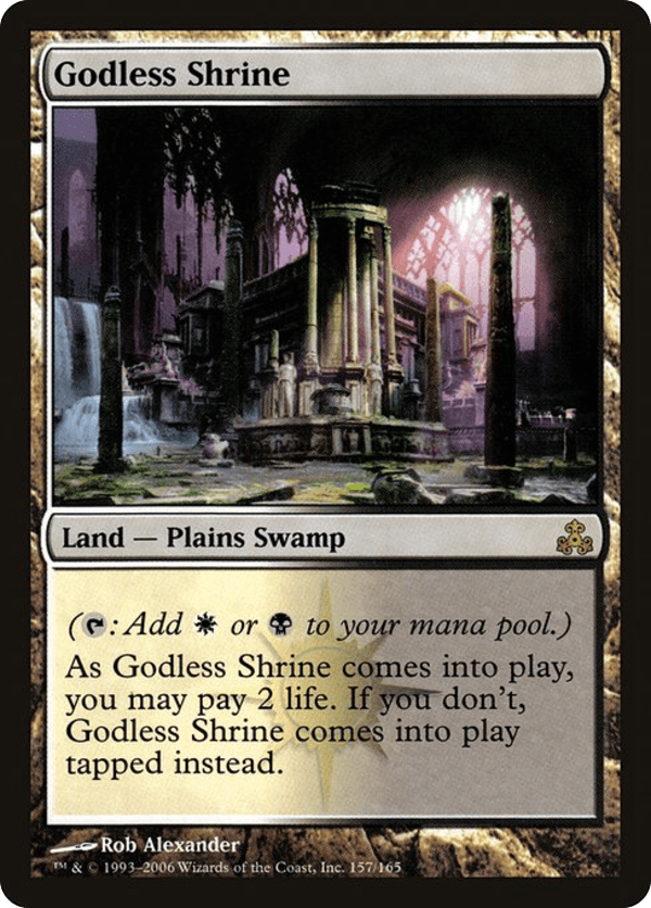Godless Shrine - GPT - 157 - EX - MTG