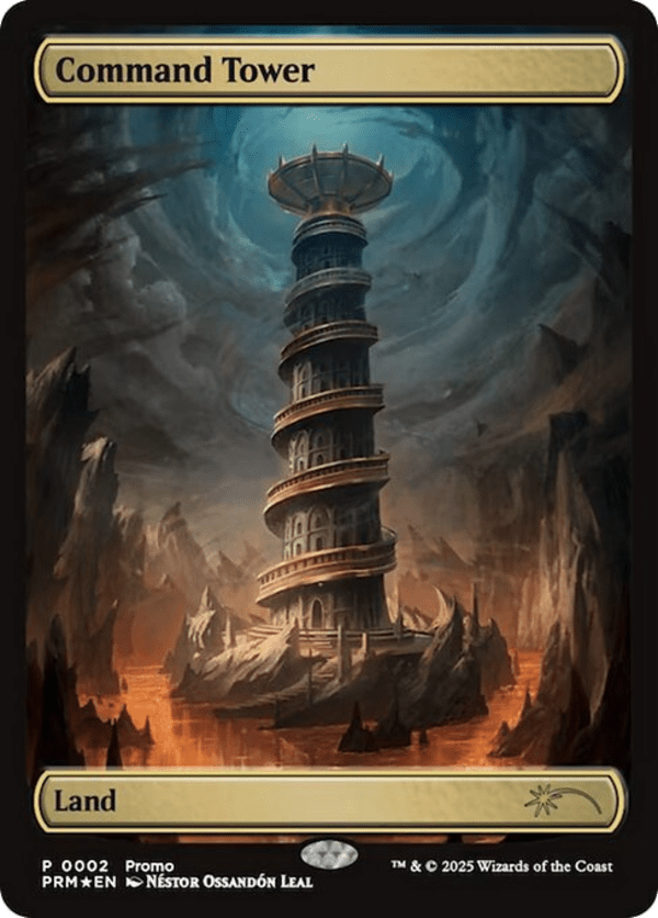 Command Tower - PW25 - 17 - Foil - NM - MTG