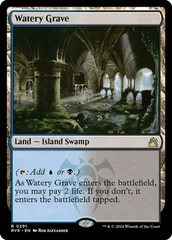 Watery Grave - RVR - 291 - Foil - NM - MTG