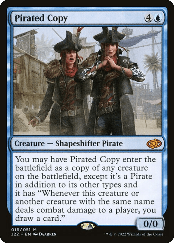 Pirated Copy - J22 - 16 - NM - MTG