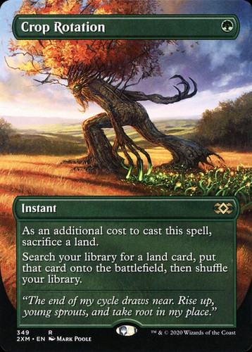 Crop Rotation - 2XM - 349 - Borderless - Foil - NM - MTG | Geniecards