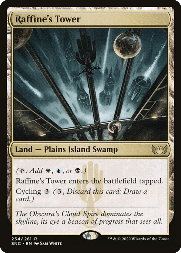 Raffine's Tower - SNC - 254 - Foil - NM - MTG