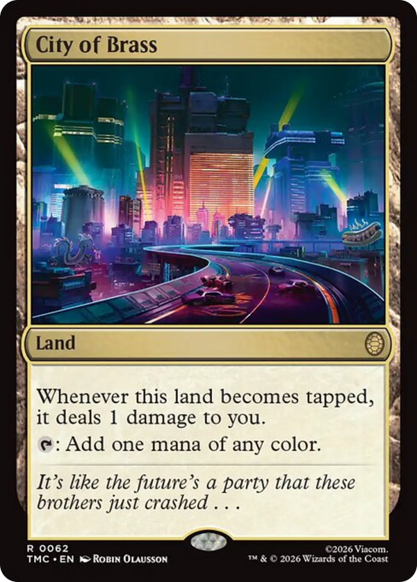 City of Brass - TMC - 62 - NM - MTG