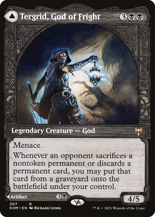 Tergrid, God of Fright - KHM - 307 - Showcase - Foil - NM - MTG