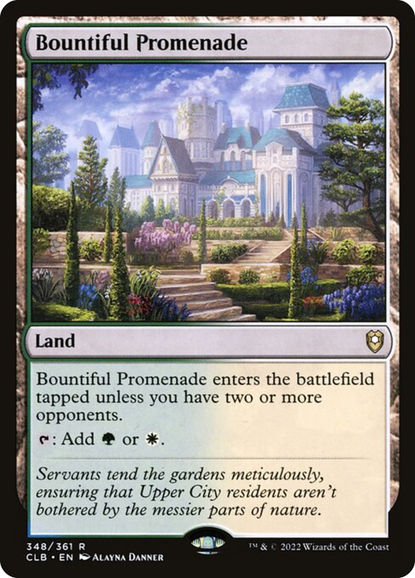 Bountiful Promenade - CLB - 348 - NM - MTG