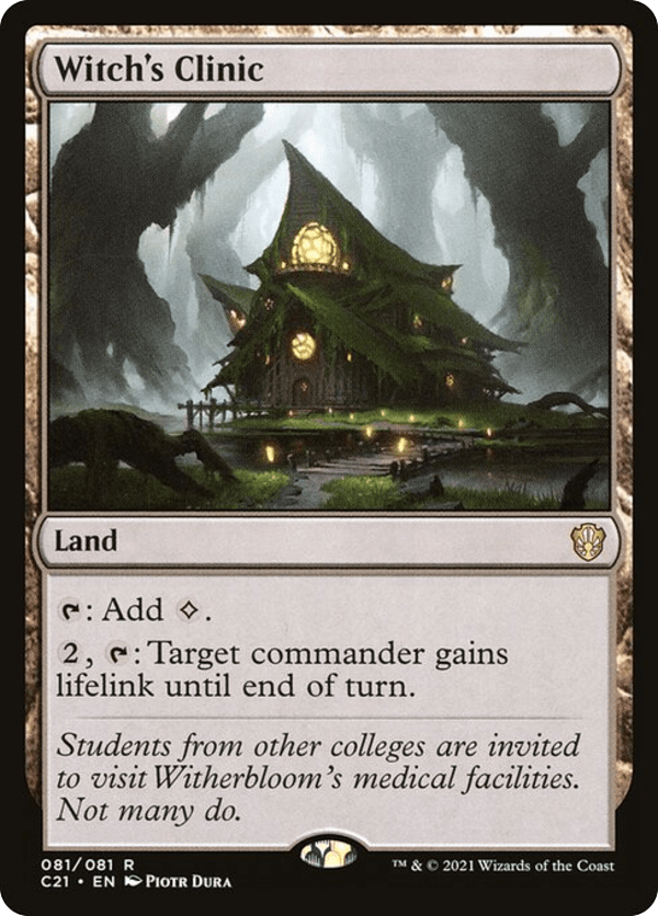Witch's Clinic - C21 - 81 - NM - MTG