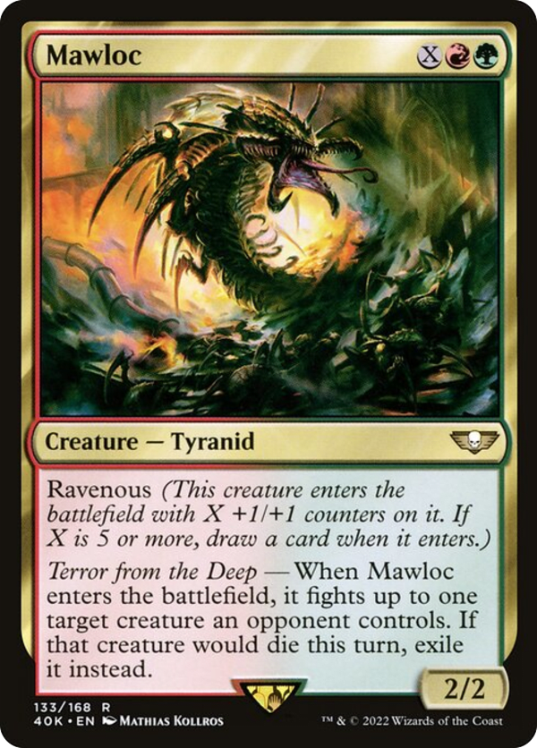 Mawloc - 40K - 133 - NM - MTG