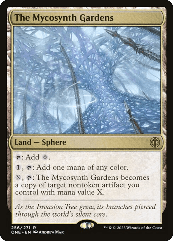 The Mycosynth Gardens - ONE - 256 - Foil - NM - MTG