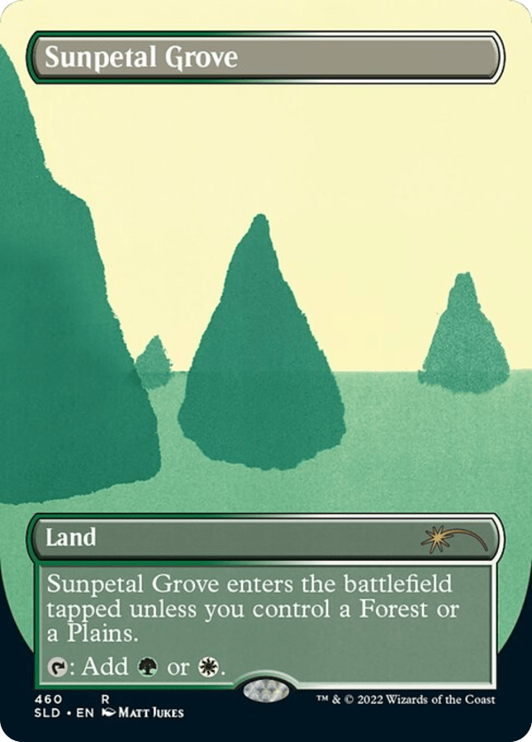 Sunpetal Grove - SLD - 460 - Secret Lair - NM - MTG