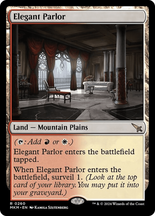 Elegant Parlor - MKM - 260 - EX - MTG