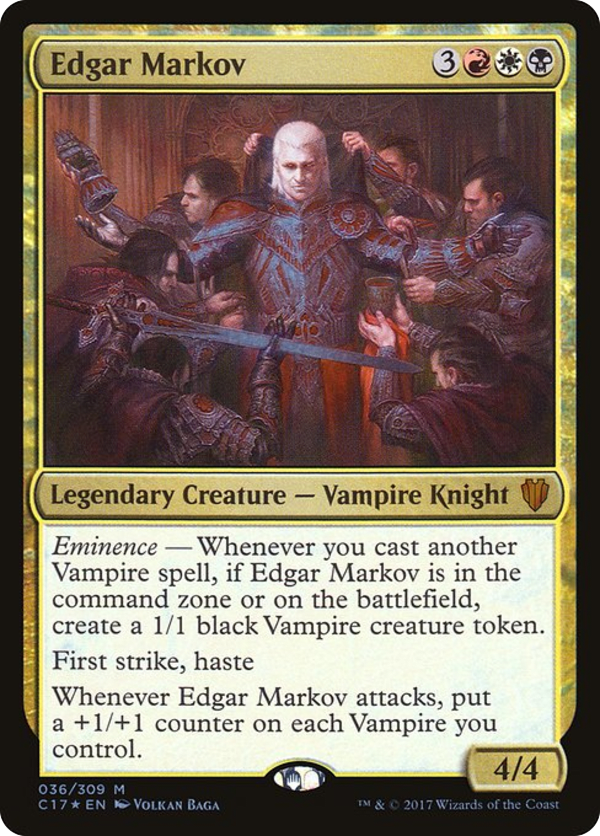 Edgar Markov - C17 - 36 - Foil - NM - MTG