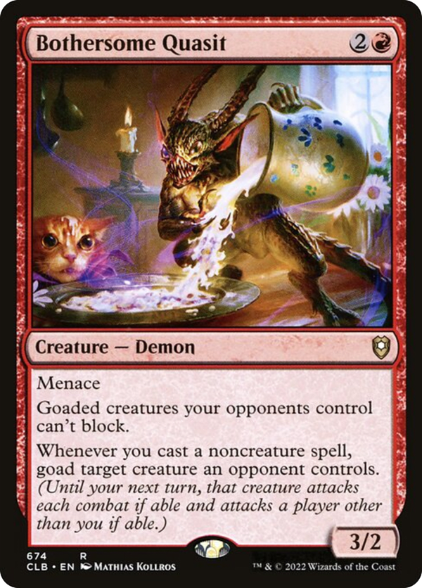 Bothersome Quasit - CLB - 674 - NM - MTG