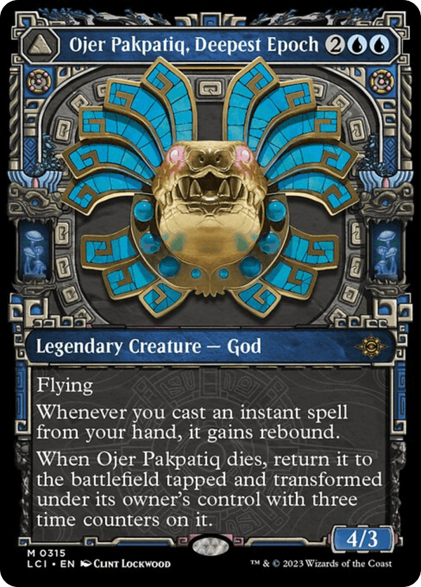 Ojer Pakpatiq, Deepest Epoch - LCI - 315 - Showcase - Foil - NM - MTG