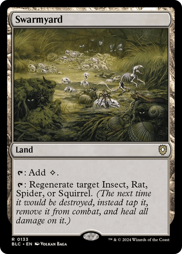 Swarmyard - BLC - 133 - NM - MTG