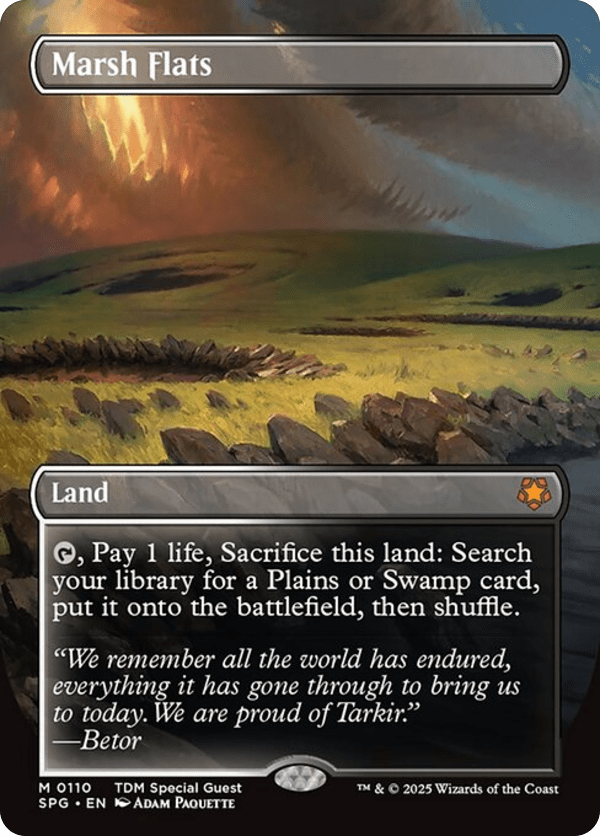 Marsh Flats - SPG - 110 - Special Guests - Foil - NM - MTG
