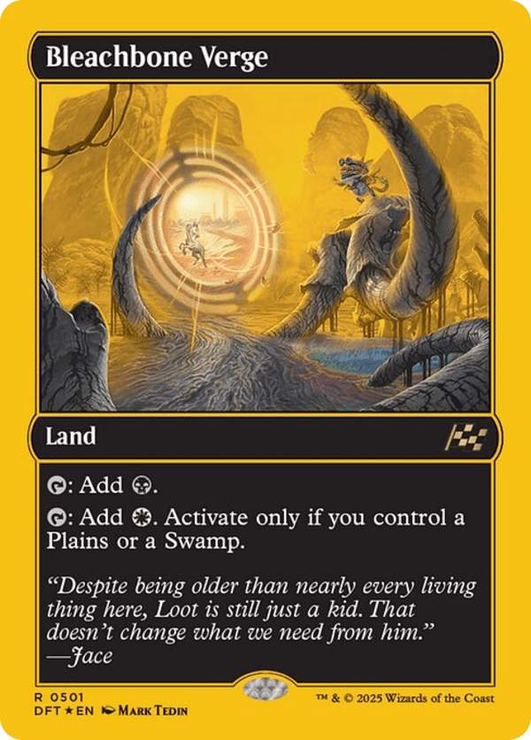 Bleachbone Verge - DFT - 501 - Foil - NM - MTG