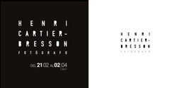 HENRI CARTIER-BRESSON / FOTÓGRAFO