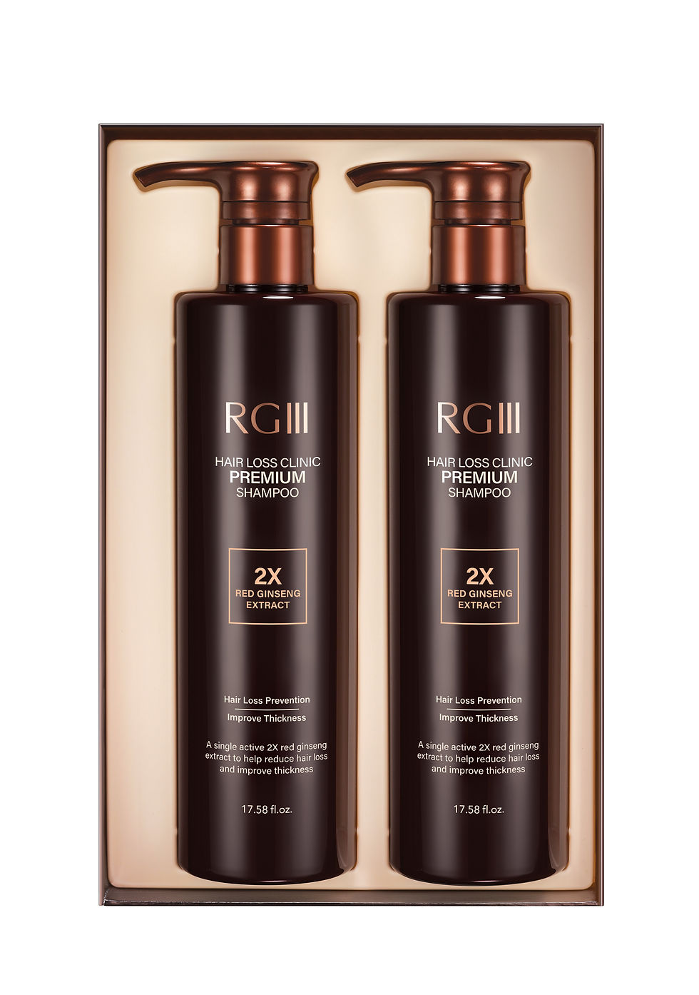 Thumbnail: RGIII PREMIUM 2X RED GINSENG HAIR LOSS PREVENTION SHAMPOO