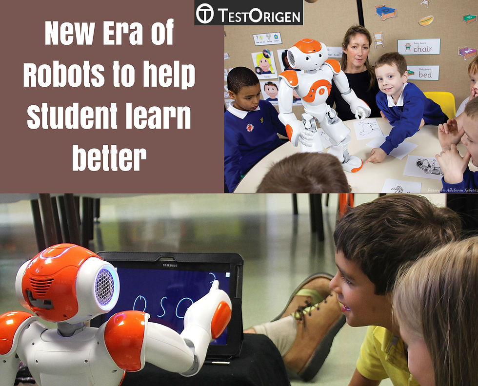 New Era of Robots to help Student learn better