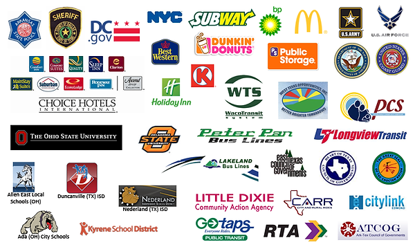 customer logos collage