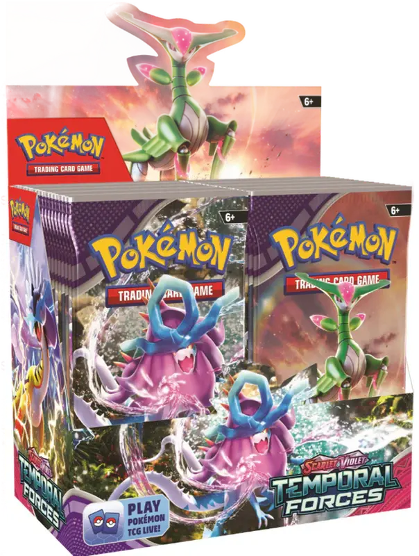 Pokemon Temporal Forces Booster Box - 36 Booster Packs - Sealed & Brand New